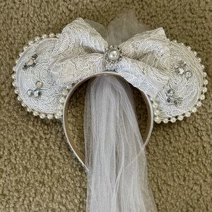 Handmade Disney Mickey Mouse Bride Ears